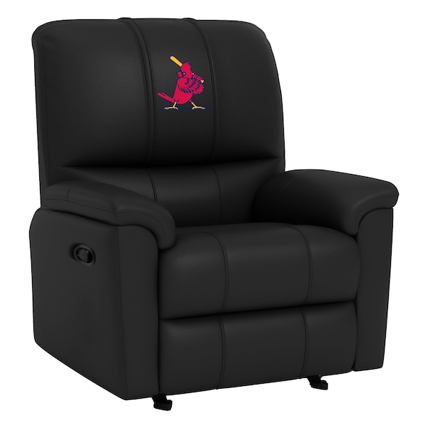 Dreamseat Rocker Recliner with St Louis Cardinals Cooperstown Primary XZ52031CDRRBLK-PSCOOP0100 - main
